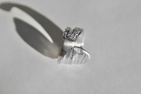 Big Sur Shell Ring Silver