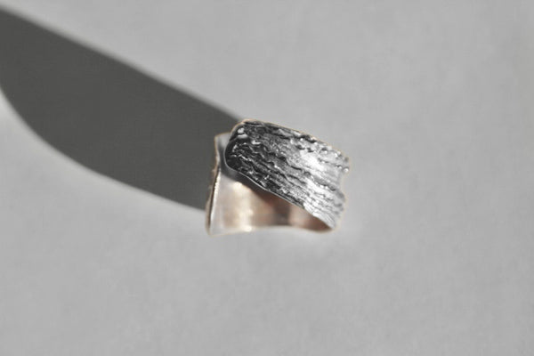 Big Sur Shell Ring Silver