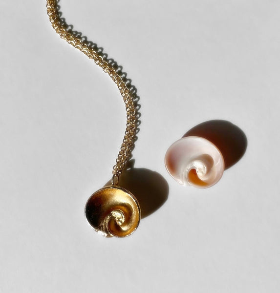 Spiral Shell Pendant