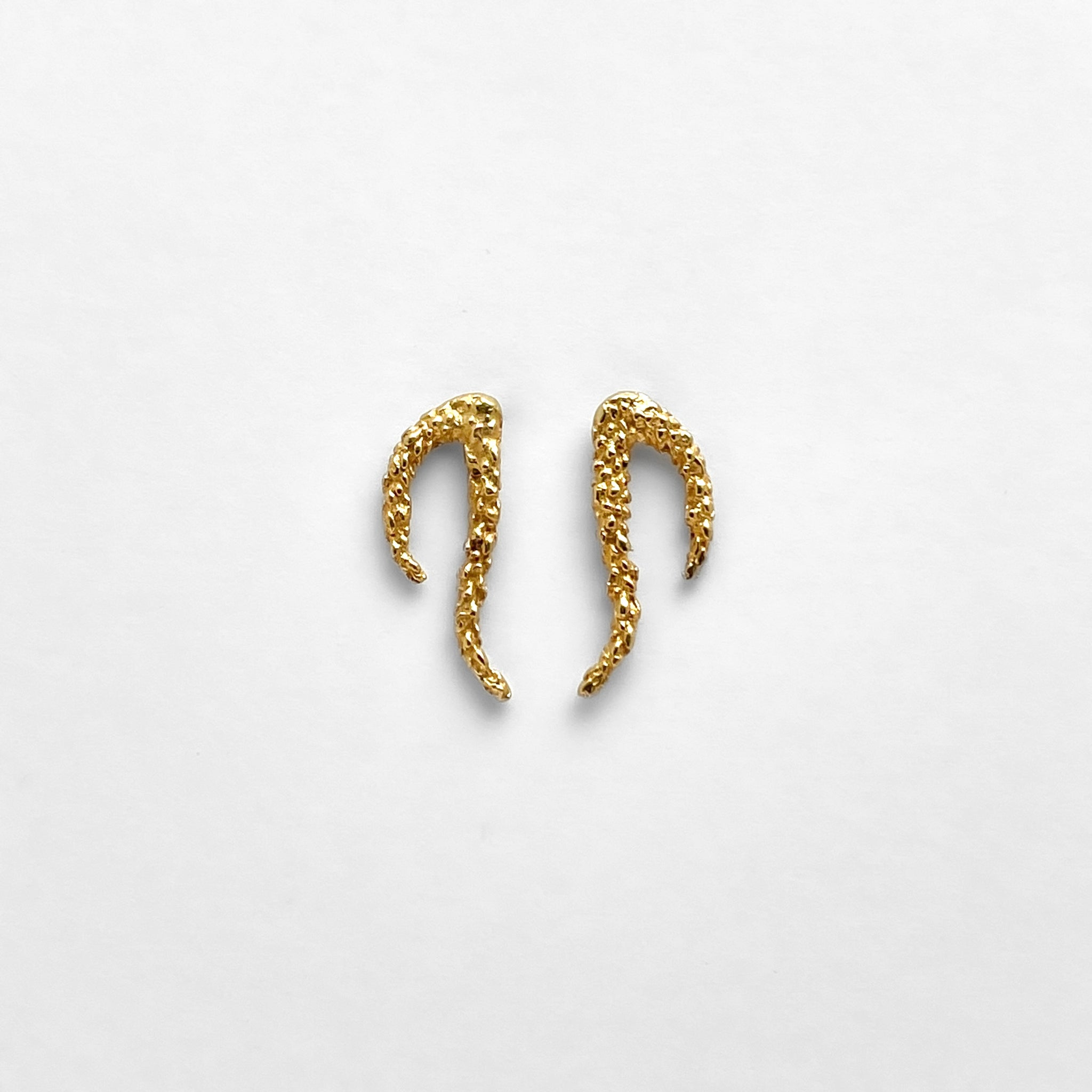 Small Coral Studs