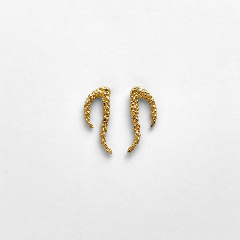 Small Coral Studs
