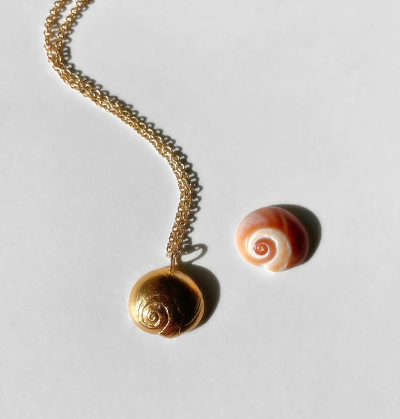 Spiral Shell Pendant