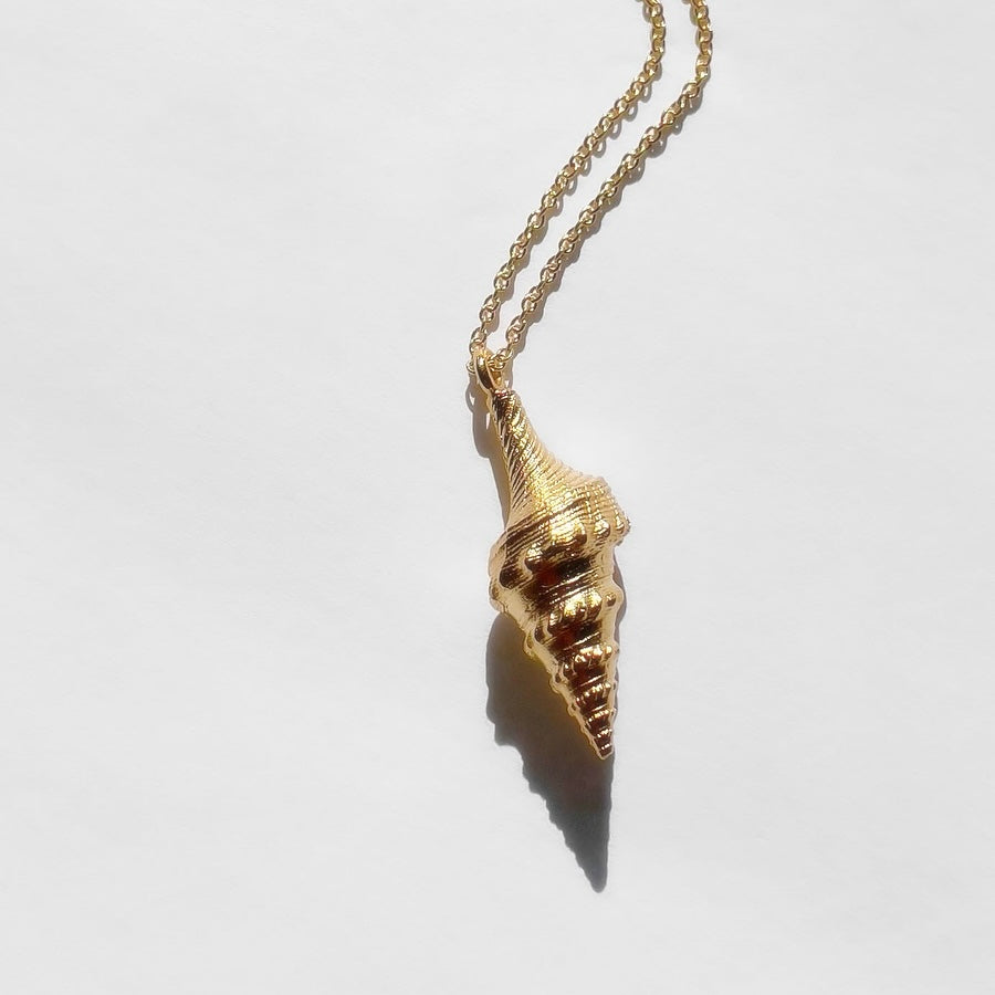 Whelk Shell Pendant