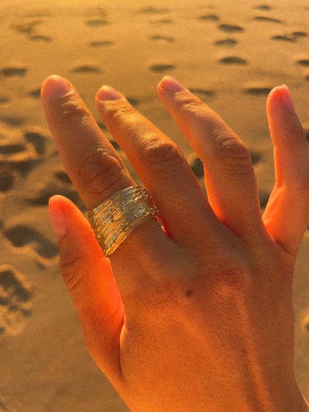 Big Sur Shell Ring | 14kt Gold