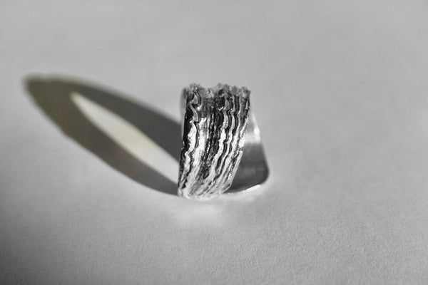 Big Sur Shell Ring | Silver